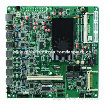 Firewall Motherboard, Onboard D2550 CPU, 6 x RJ45 GLAN, 6 x USB 2.0, VGA, 12V DC-in